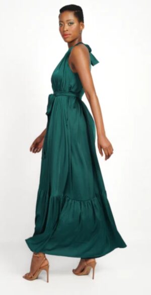 Cocoon Dress | Green
