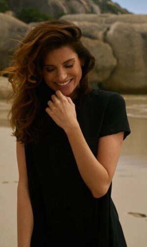 Cocoon Dress | Black
